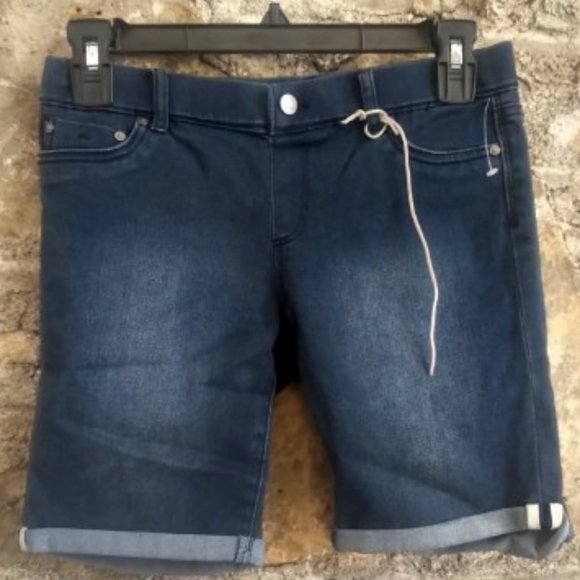 TRACTR GIRLS ROLLED CUFF BERMUDA - Picture 1 of 2